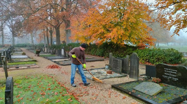 Klusochtend begraafplaats (zaterdag 26 november 2022)